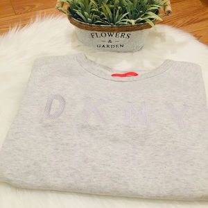 DKNY sport crop top sweater